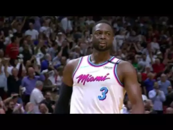Video: Dwyane Wade Hits Game-Sixers vs Heat 2018 NBA Section